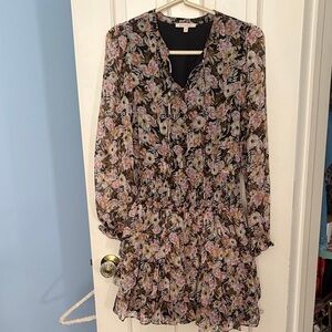 Floral Long Sleeve Dress